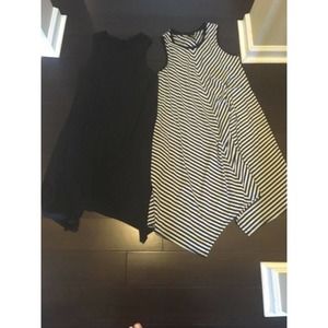 2 Target Mossimo Trapeze Knit Dresses Stripe XS